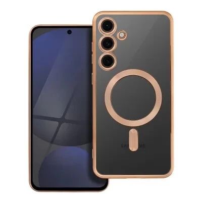 Coque CRYSTAL EDGE MAG Samsung Galaxy S24 FE (S721) Or