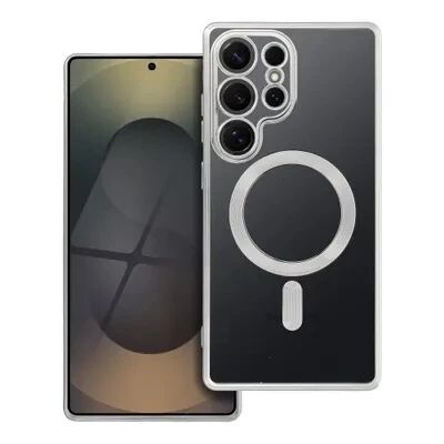 Coque CRYSTAL EDGE MAG Samsung Galaxy S25 Ultra (S938) Argent