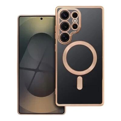 Coque CRYSTAL EDGE MAG Samsung Galaxy S25 Ultra (S938) Or