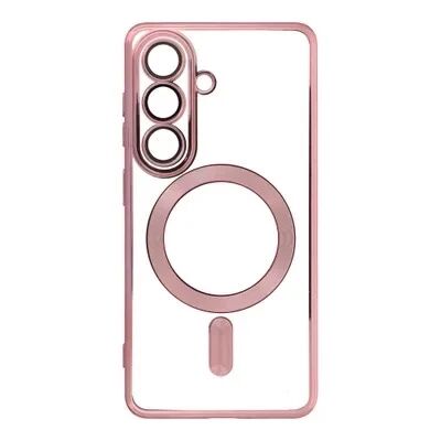 Coque CRYSTAL EDGE MAG Samsung Galaxy S26 (S942) Rose-Or