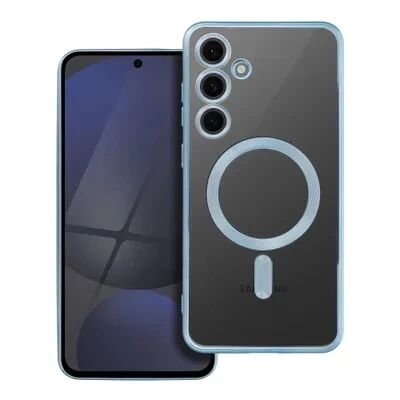 Coque CRYSTAL EDGE MAG Samsung S24 FE (S721) bleu