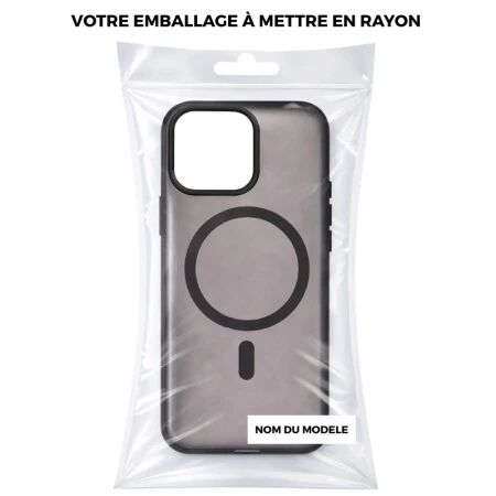 Coque HYBRID ELITE MAG  iPhone 16 Pro Gris