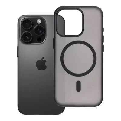 Coque HYBRID ELITE MAG  iPhone 16 Pro Max Noir
