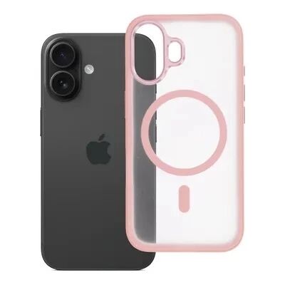 Coque HYBRID ELITE MAG  iPhone 16 Rose