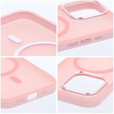 Coque HYBRID ELITE MAG  iPhone 16 Rose