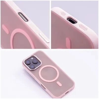 Coque HYBRID ELITE MAG  iPhone 16 Rose