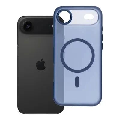 Coque HYBRID ELITE MAG  iPhone 17 Air Bleu marine