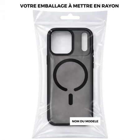 Coque HYBRID ELITE MAG  iPhone 17 Air Noir