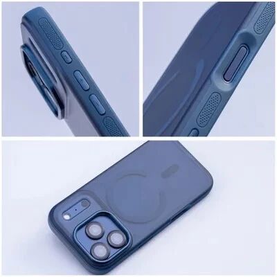 Coque HYBRID ELITE MAG  iPhone 17 Bleu marine
