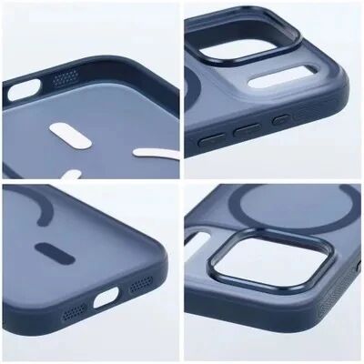 Coque HYBRID ELITE MAG  iPhone 17 Pro Bleu marine