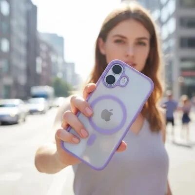 Coque HYBRID ELITE MAG  iPhone 17 Violet