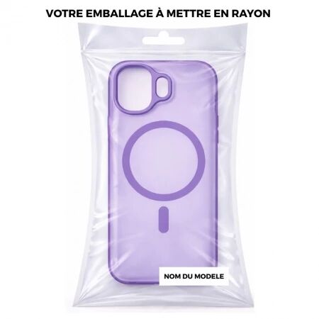 Coque HYBRID ELITE MAG  iPhone 17 Violet