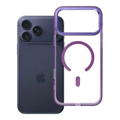 Coque HYBRID FRAME MAG iPhone 17 Pro Max Violet