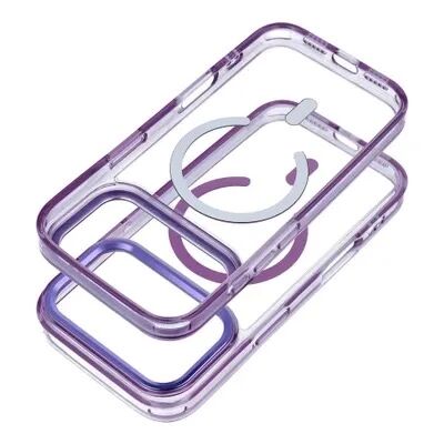 Coque HYBRID FRAME MAG iPhone 17 Pro Max Violet