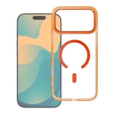 Coque HYBRID FRAME MAG iPhone 17 Pro Orange