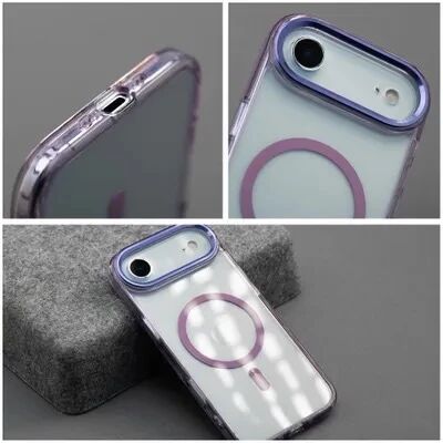Coque HYBRID FRAME MAG iPhone 17 Violet