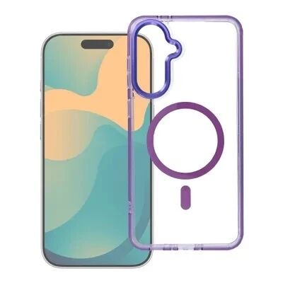 Coque HYBRID FRAME MAG Samsung Galaxy A37 5G (A376) Violet