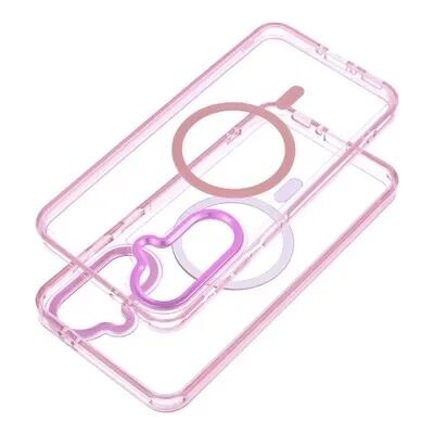 Coque HYBRID FRAME MAG Samsung Galaxy A56 5G (A566) Rose