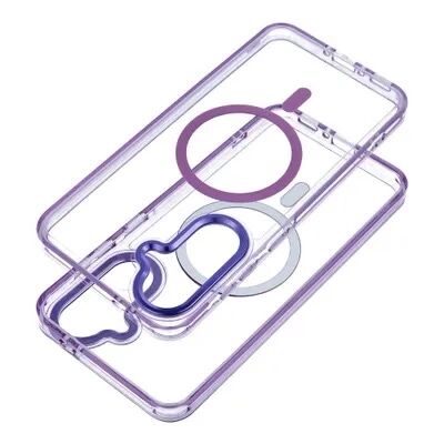 Coque HYBRID FRAME MAG Samsung Galaxy A57 5G (A576) Violet