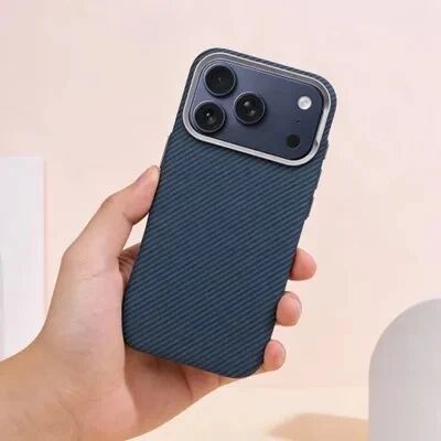 Coque KEVLAR TITAN MAG  iPhone 16 Bleu