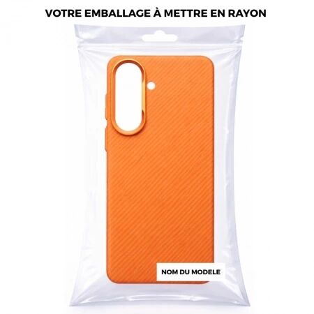 Coque KEVLAR TITAN MAG  Samsung Galaxy A36 5G (A366) Orange