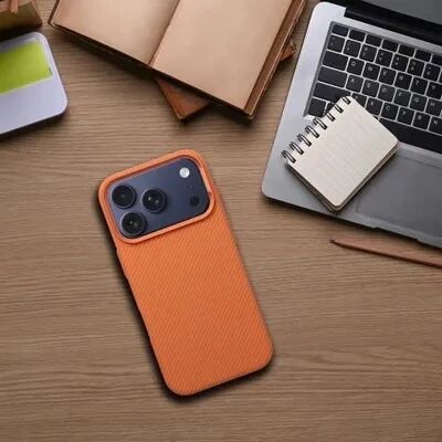 Coque KEVLAR TITAN MAG iPhone 16 Pro orange