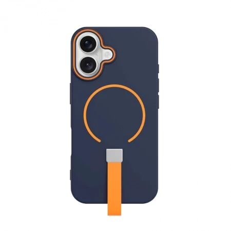 Coque LOOP STRAP MAG  iPhone 15 Pro Bleu marine