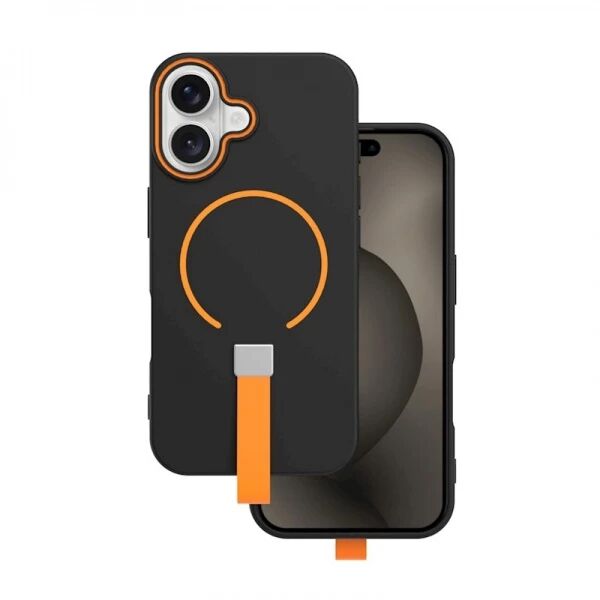 Coque LOOP STRAP MAG  iPhone 16 Pro Noir