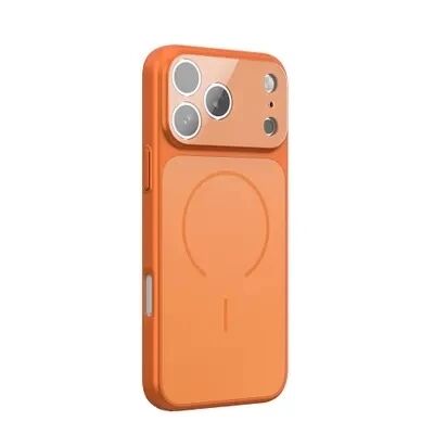 Coque LUXE TEXTURE MAG iPhone 17 Orange