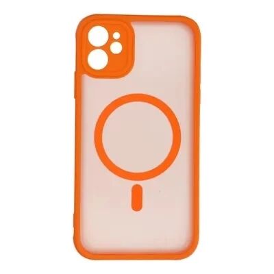 Coque MATTE PRO MAG iPhone 12 - iPhone 12 Pro Orange
