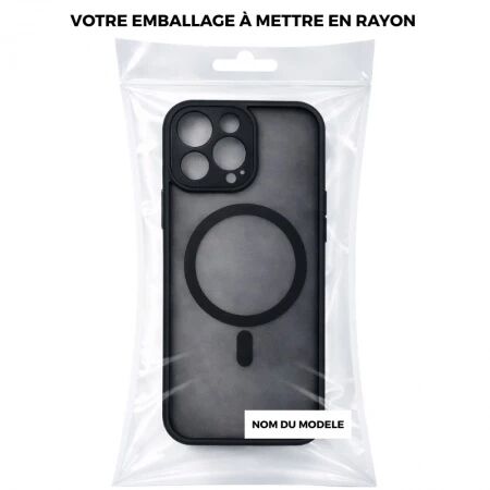 Coque MATTE PRO MAG iPhone 16 Pro Noir