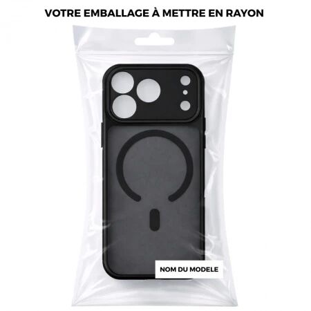 Coque MATTE PRO MAG iPhone 17 Noir