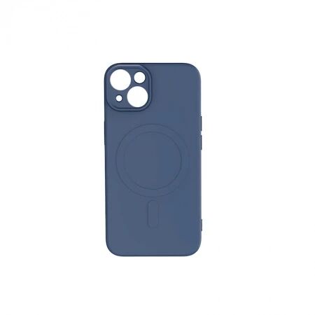 Coque PURE COLOR MAG iPhone 14 Bleu marine