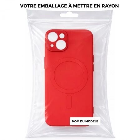 Coque PURE COLOR MAG Samsung Galaxy A57 5G (A576) rouge