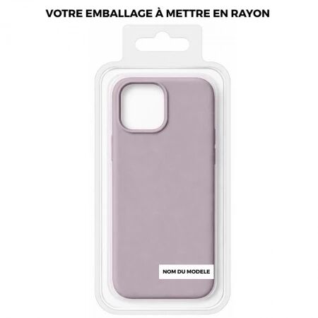 Coque PURE COLOR Pro iPhone 14 Plus violet