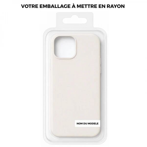 Coque PURE COLOR Pro iPhone 14 Pro argent