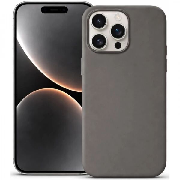 Coque PURE COLOR Pro iPhone 14 Pro Max gris fonc&eacute;