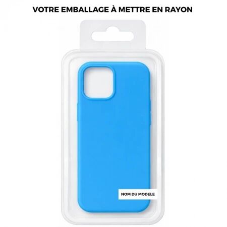 Coque PURE COLOR Pro iPhone 15 Plus bleu