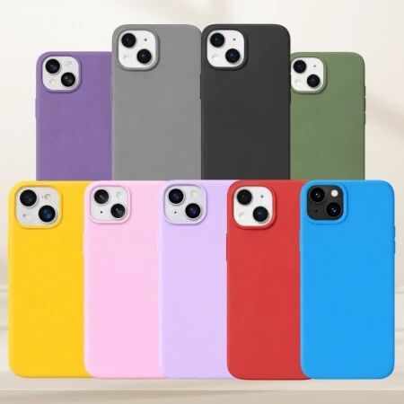 Coque PURE COLOR Pro iPhone 15 Plus bleu