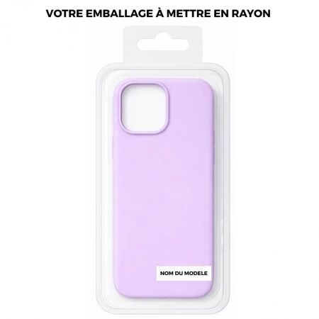 Coque PURE COLOR Pro iPhone 15 violet