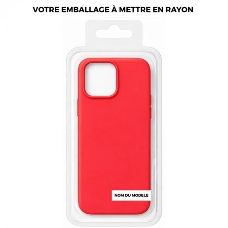 Coque PURE COLOR Pro iPhone 17 Air rouge