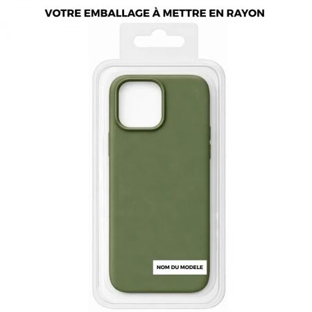 Coque PURE COLOR Pro iPhone 17 vert