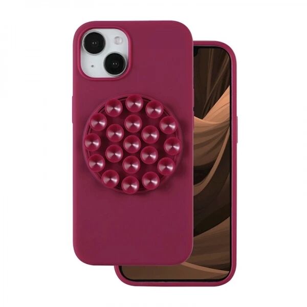 Coque STICK GRIP iPhone 13 Bordeaux
