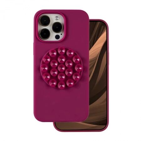 Coque STICK GRIP iPhone 16 Pro Max Bordeaux
