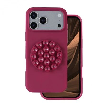 Coque STICK GRIP iPhone 17 Pro Bordeaux
