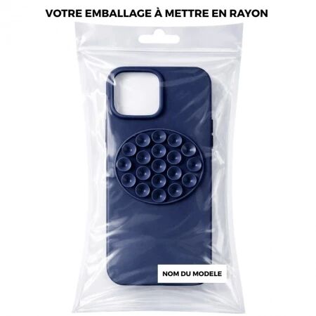 Coque STICK GRIP iPhone 17 Pro Max Bleu