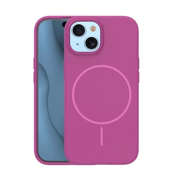 Coque THIN TOUCH MAG iPhone 13 Bordeaux