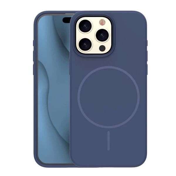 Coque THIN TOUCH MAG iPhone 15 Pro Max Bleu marine