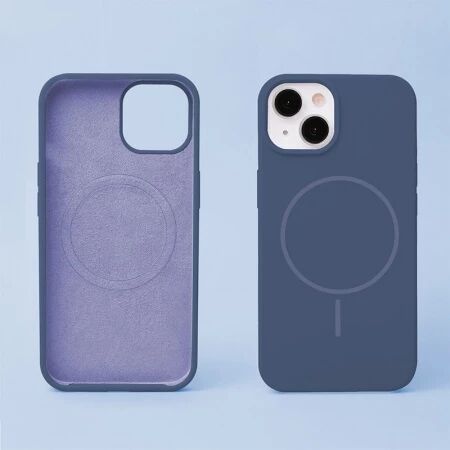 Coque THIN TOUCH MAG iPhone 16 Pro Max Bleu marine