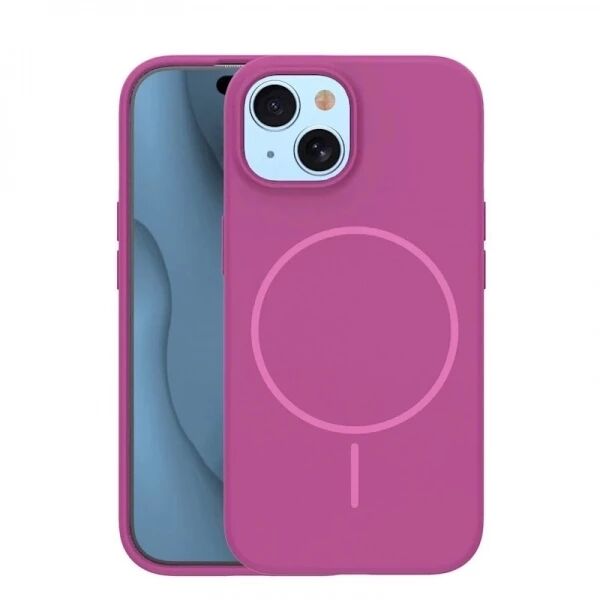 Coque THIN TOUCH MAG iPhone 17 bordeaux